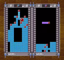 Image n° 1 - screenshots  : Super Tetris 2 + Bombliss